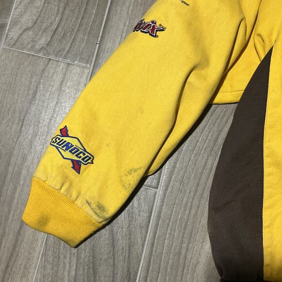Chase Authentics M&M’s Jacket Yellow/Brown Size 3XL NASCAR Racing - Picture 11 of 16